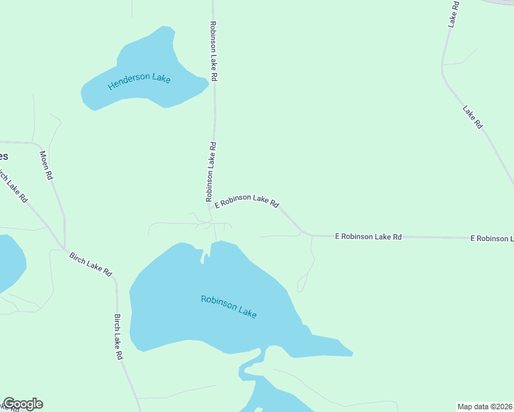 map of restaurants, bars, coffee shops, grocery stores, and more near 109-3898 East Robinson Lake Road in Solon Springs