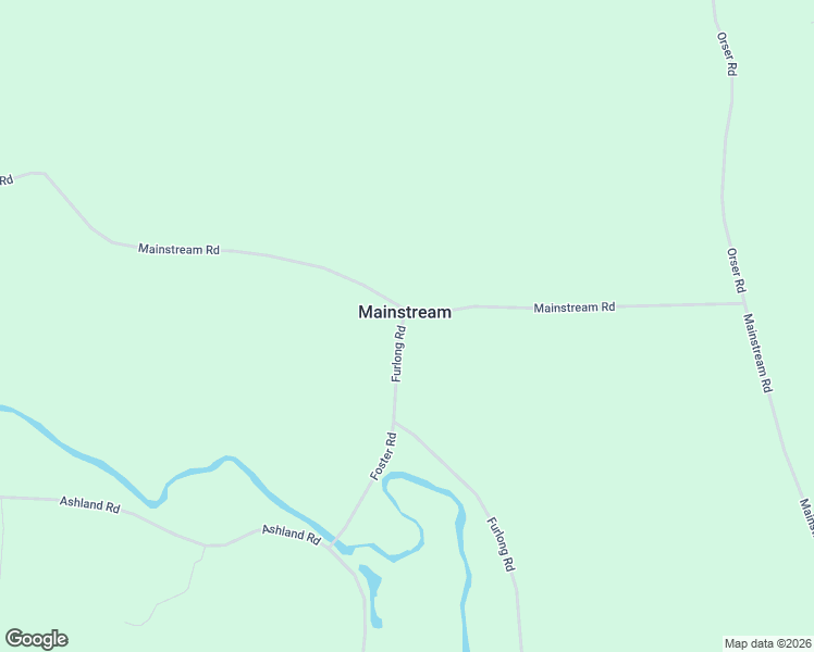 map of restaurants, bars, coffee shops, grocery stores, and more near 582 Mainstream Road in Mainstream