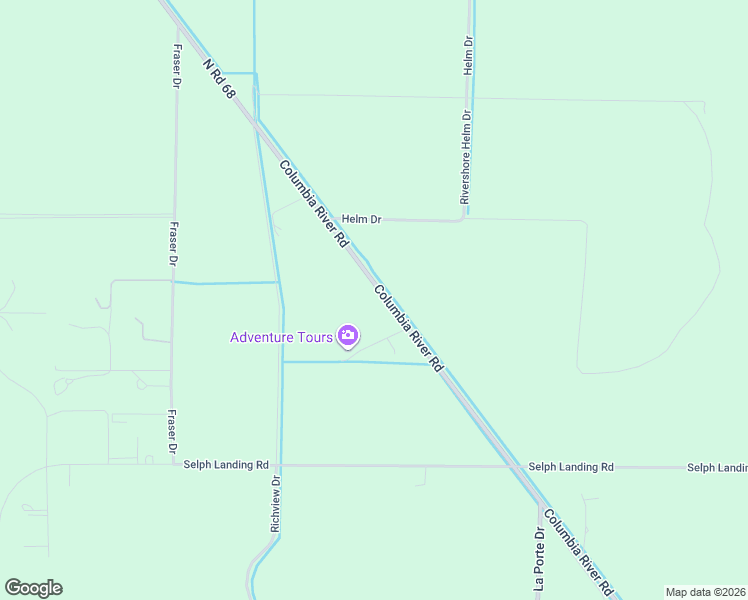 map of restaurants, bars, coffee shops, grocery stores, and more near 5381 Columbia River Road in Pasco