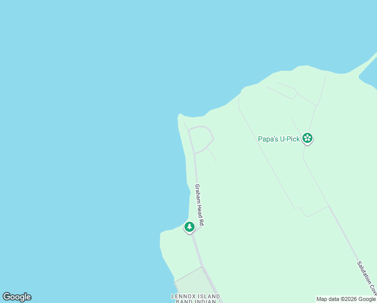 map of restaurants, bars, coffee shops, grocery stores, and more near 117 Graham Head Road in Bedeque