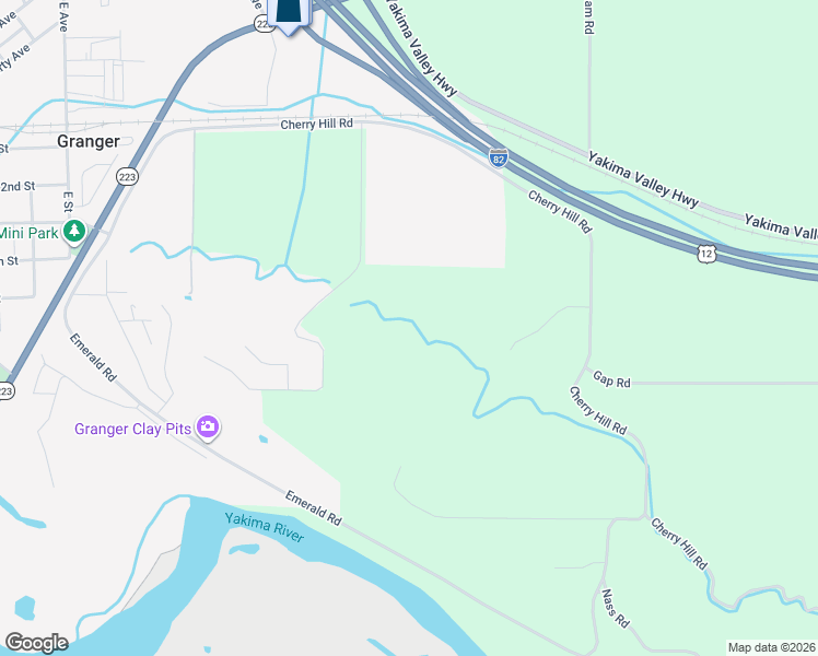 map of restaurants, bars, coffee shops, grocery stores, and more near in Granger