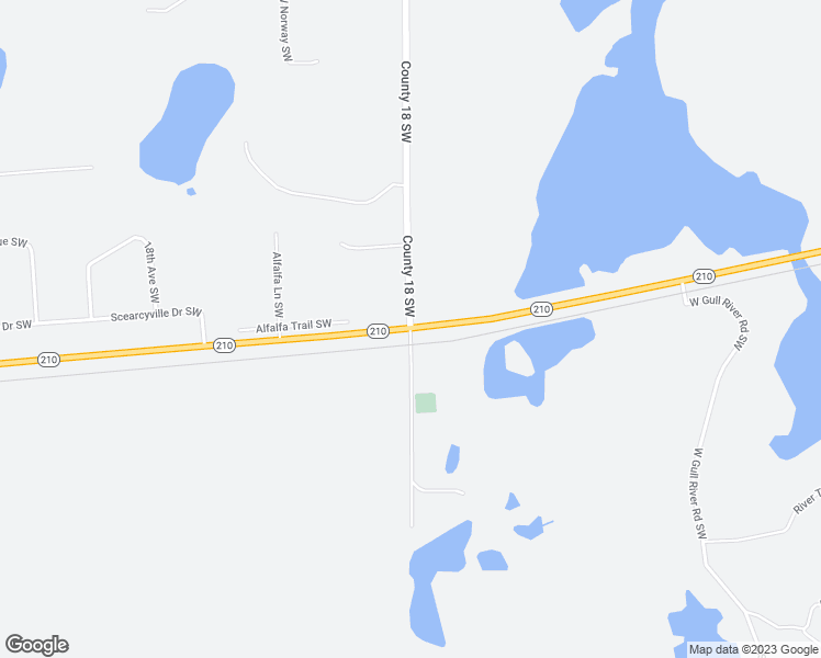 map of restaurants, bars, coffee shops, grocery stores, and more near 12050 17th Avenue Southwest in Brainerd