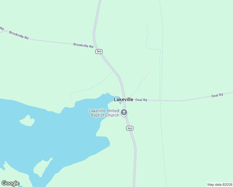 map of restaurants, bars, coffee shops, grocery stores, and more near 2141 New Brunswick 560 in Lakeville