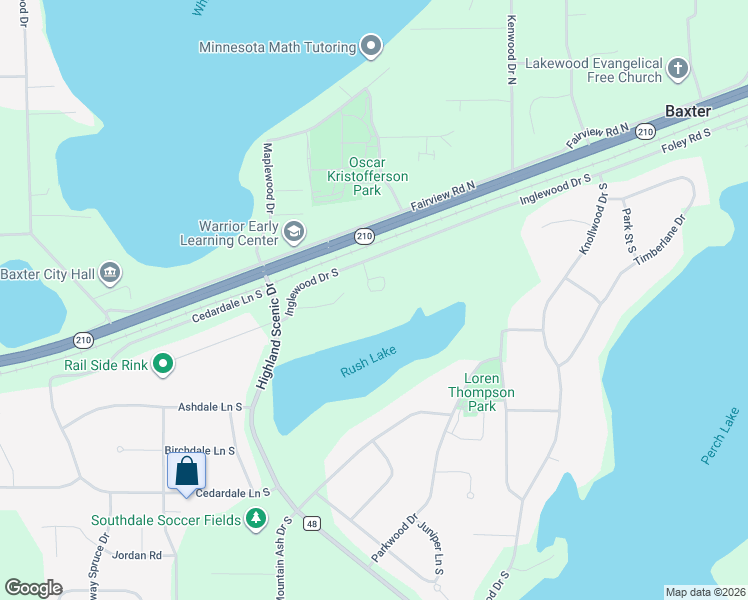 map of restaurants, bars, coffee shops, grocery stores, and more near 13177 Preserve Circle in Baxter