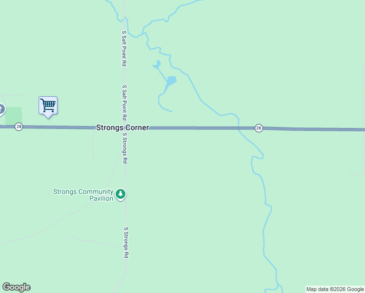 map of restaurants, bars, coffee shops, grocery stores, and more near 28775 Michigan 28 in Strongs