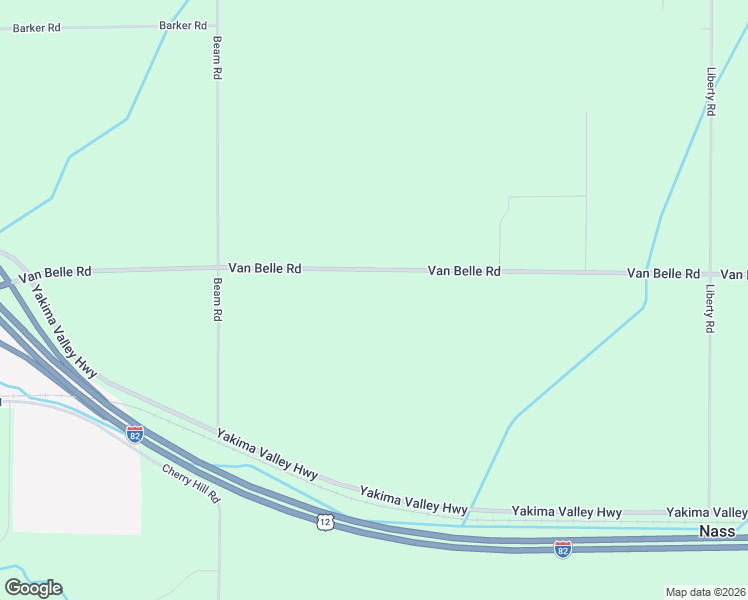 map of restaurants, bars, coffee shops, grocery stores, and more near 682 Van Belle Road in Granger