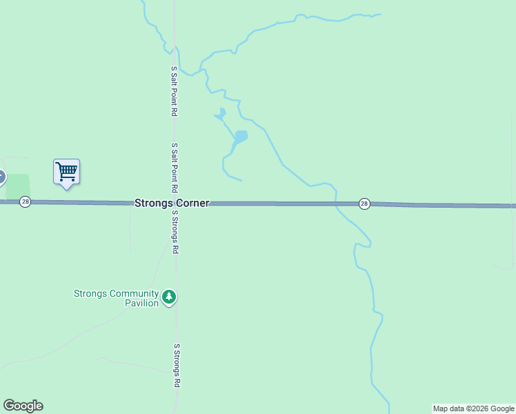 map of restaurants, bars, coffee shops, grocery stores, and more near 28775 Michigan 28 in Strongs