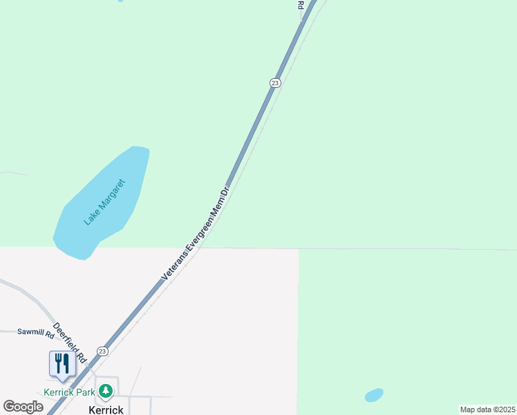 map of restaurants, bars, coffee shops, grocery stores, and more near 85460 Minnesota 23 in Kerrick