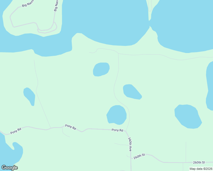 map of restaurants, bars, coffee shops, grocery stores, and more near 33815 Northview Road in Battle Lake