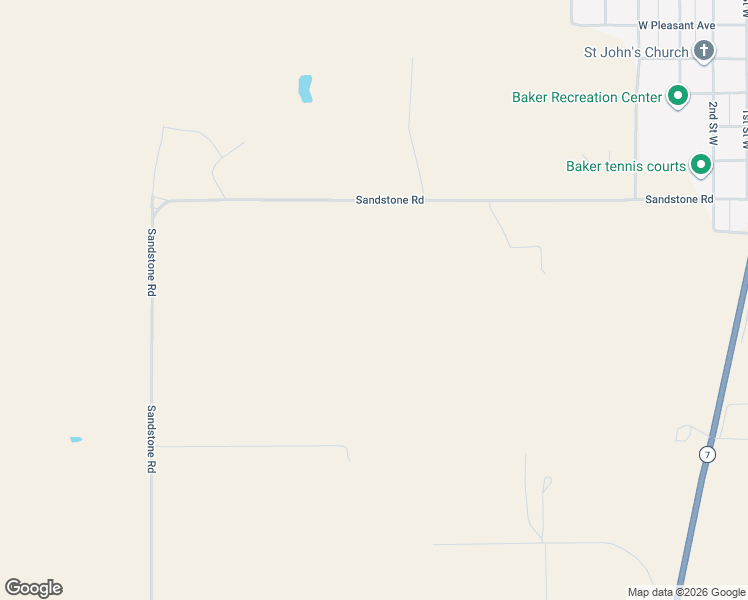 map of restaurants, bars, coffee shops, grocery stores, and more near in Baker