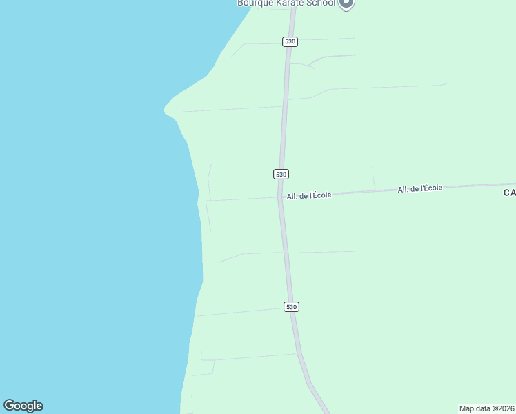 map of restaurants, bars, coffee shops, grocery stores, and more near 15 Beaverbrook Road in Grande-Digue