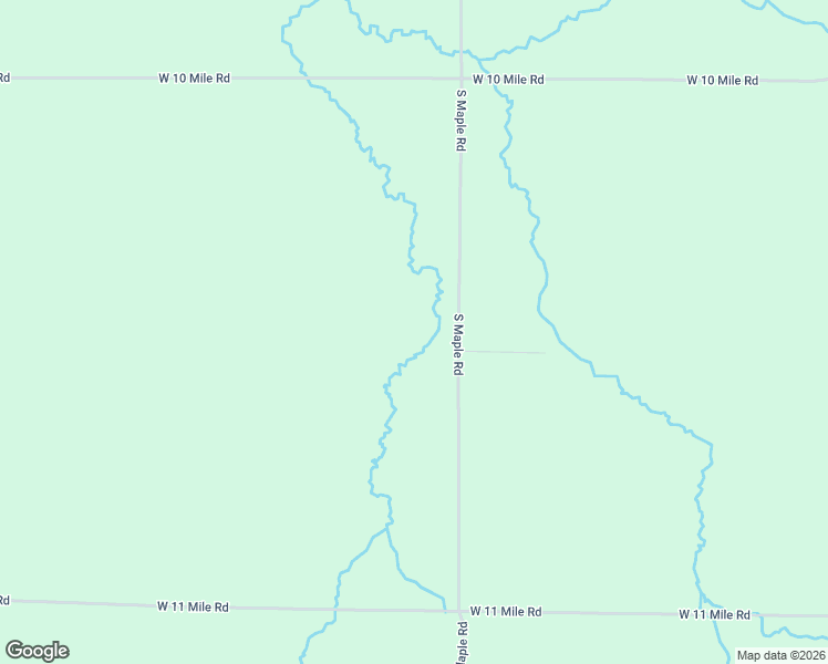 map of restaurants, bars, coffee shops, grocery stores, and more near 10476 South Maple Road in Dafter