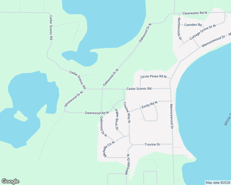 map of restaurants, bars, coffee shops, grocery stores, and more near 4629 Cedar Scenic Road in Baxter