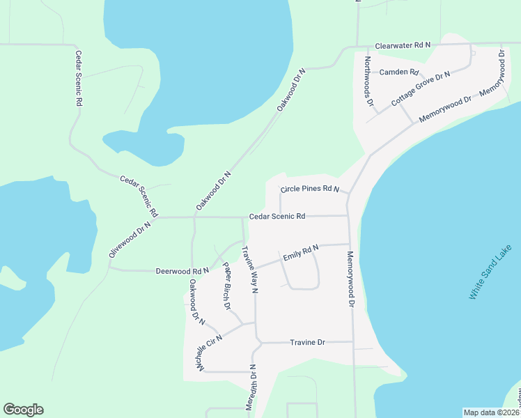 map of restaurants, bars, coffee shops, grocery stores, and more near 4705 Cedar Scenic Road in Baxter