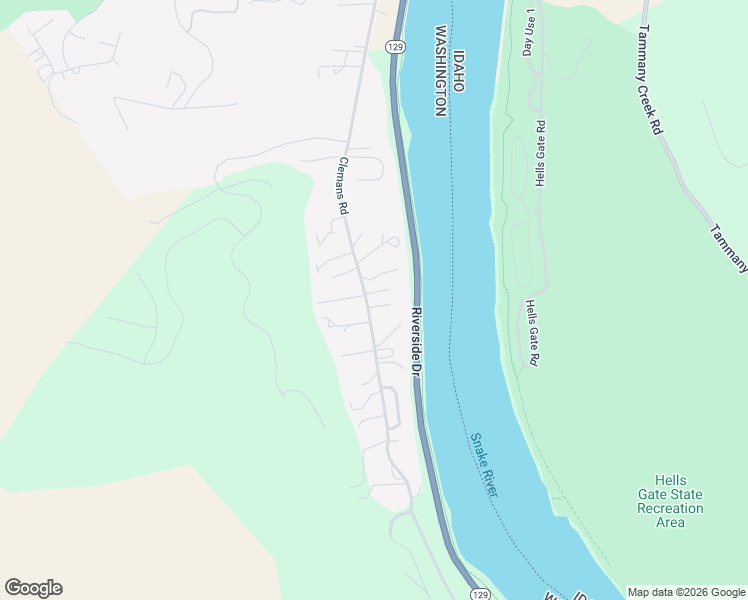 map of restaurants, bars, coffee shops, grocery stores, and more near 3310 Clemans Road in Clarkston