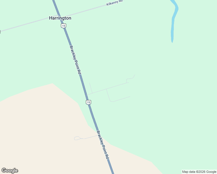 map of restaurants, bars, coffee shops, grocery stores, and more near 57 Riley Lane in Harrington