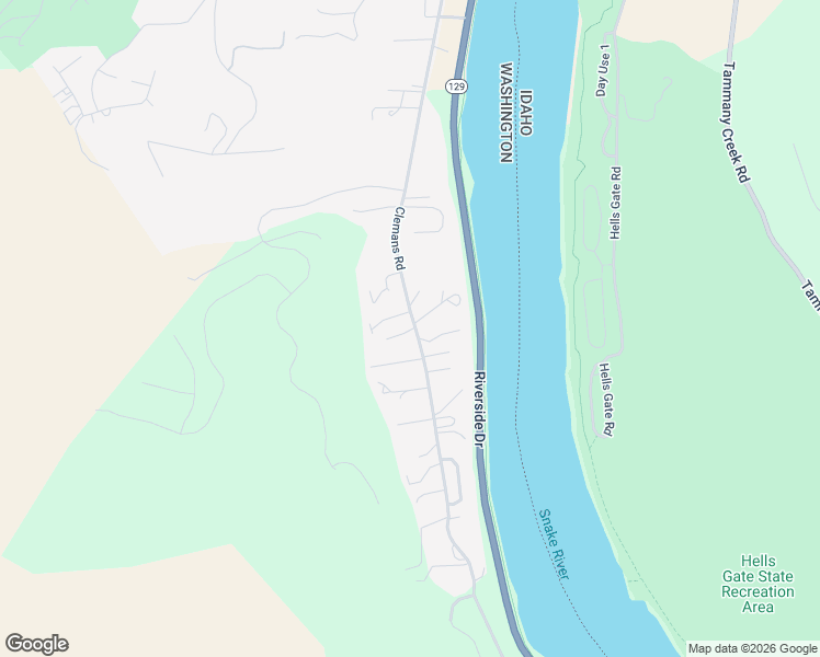 map of restaurants, bars, coffee shops, grocery stores, and more near 3310 Clemans Road in Clarkston