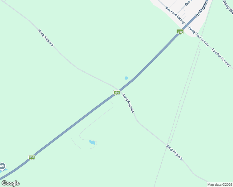 map of restaurants, bars, coffee shops, grocery stores, and more near 2581 Rang Augusta in Sainte-Angèle-de-Prémont
