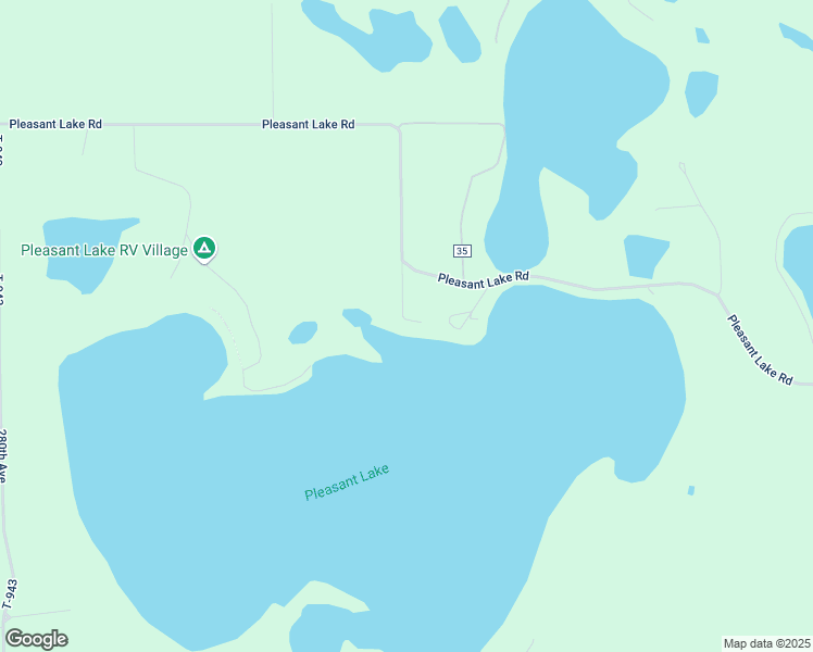 map of restaurants, bars, coffee shops, grocery stores, and more near 27169 Pleasant View Lane in Underwood