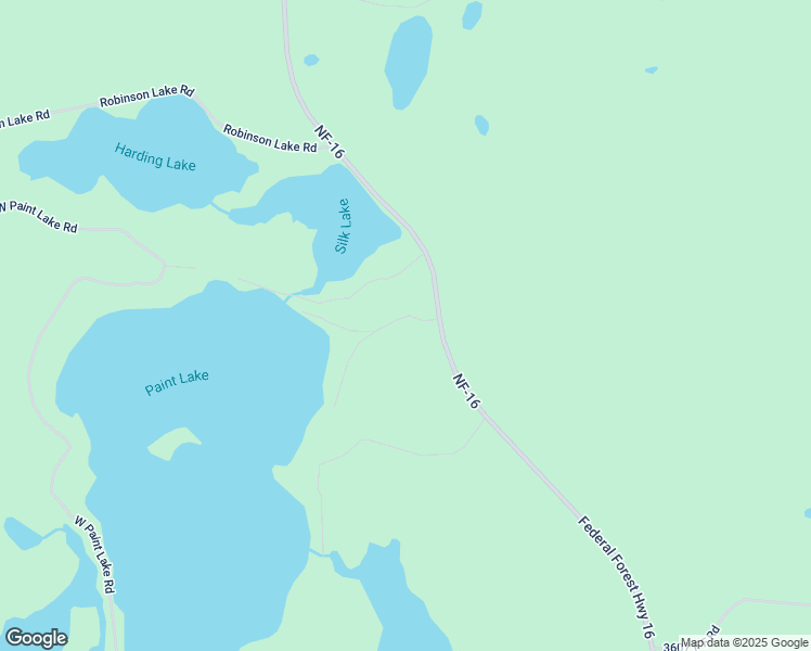 map of restaurants, bars, coffee shops, grocery stores, and more near 126 Paint Lake Road in Trout Creek