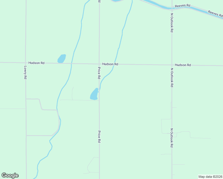 map of restaurants, bars, coffee shops, grocery stores, and more near 1881 Price Road in Outlook