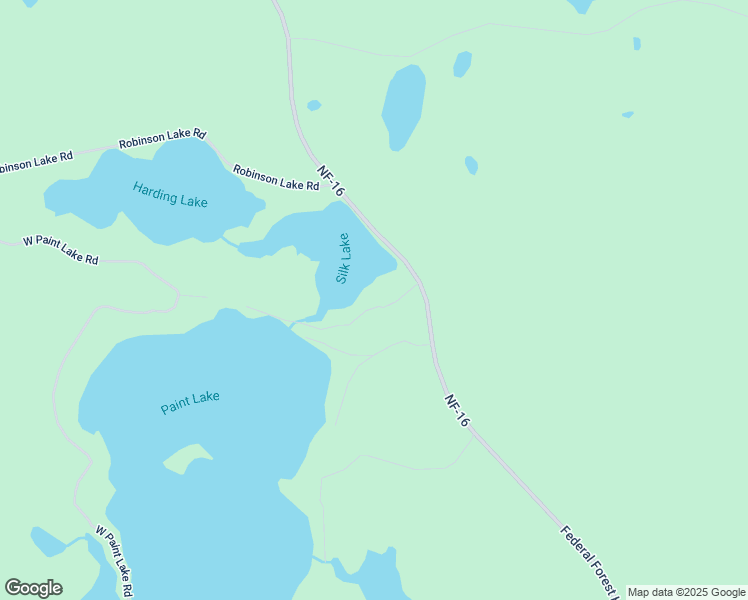 map of restaurants, bars, coffee shops, grocery stores, and more near 126 Paint Lake Road in Trout Creek