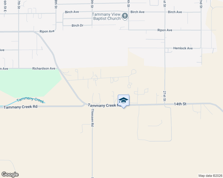 map of restaurants, bars, coffee shops, grocery stores, and more near 6751 Tammany Creek Road in Lewiston