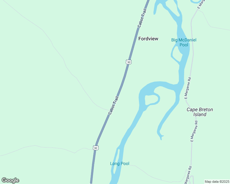 map of restaurants, bars, coffee shops, grocery stores, and more near 8597 Cabot Trail in Margaree Harbour