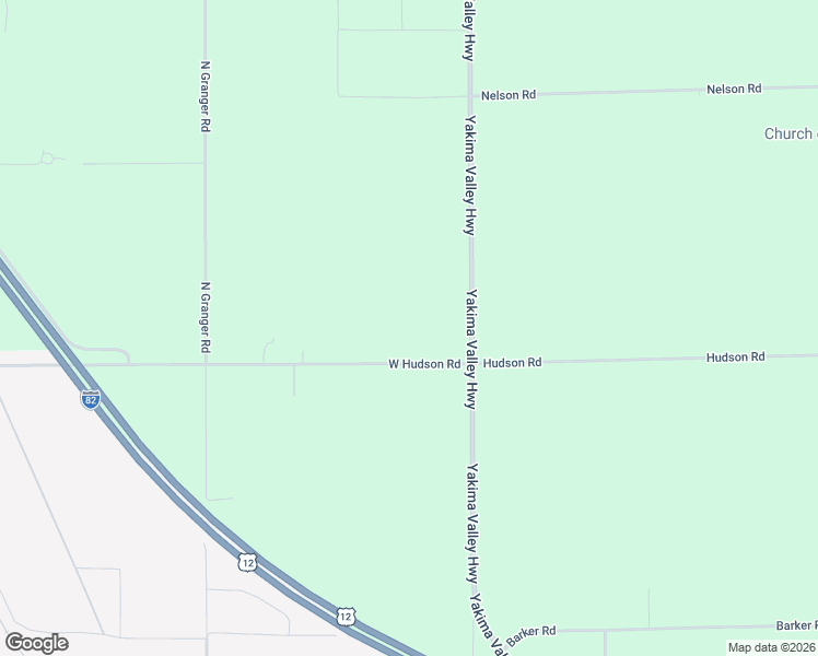 map of restaurants, bars, coffee shops, grocery stores, and more near 18230 Yakima Valley Highway in Granger