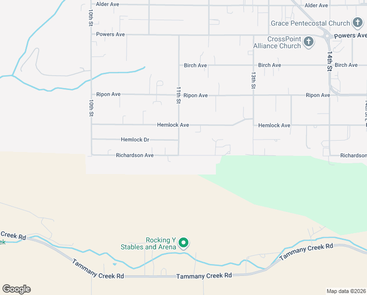 map of restaurants, bars, coffee shops, grocery stores, and more near 1104 Richardson Avenue in Lewiston