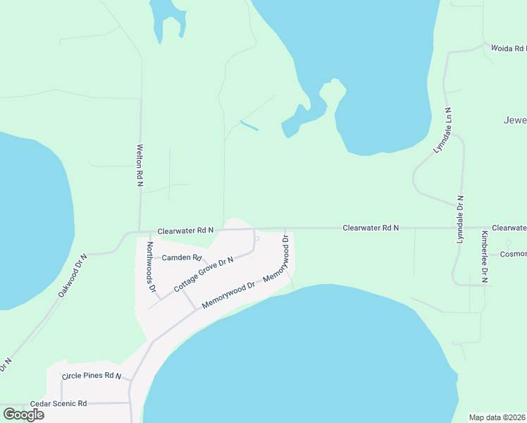 map of restaurants, bars, coffee shops, grocery stores, and more near 5356 Clearwater Rd N in Baxter