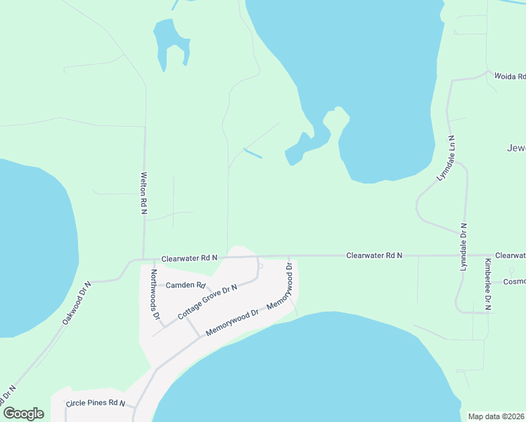 map of restaurants, bars, coffee shops, grocery stores, and more near 5356 Clearwater Road North in Baxter
