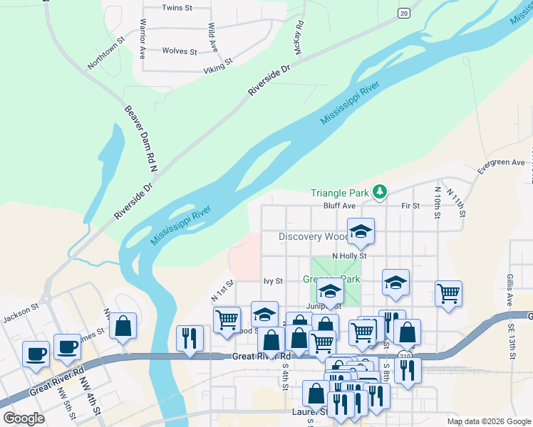 Walk Score Detail Map
