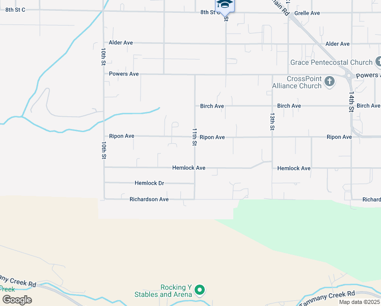 map of restaurants, bars, coffee shops, grocery stores, and more near 3809 11th Street in Lewiston