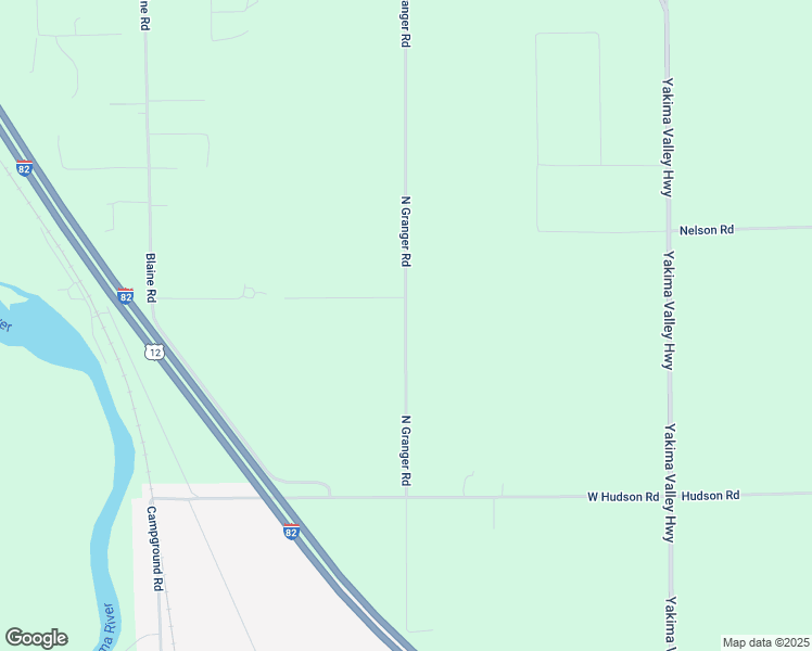 map of restaurants, bars, coffee shops, grocery stores, and more near 210 N Granger Rd in Granger
