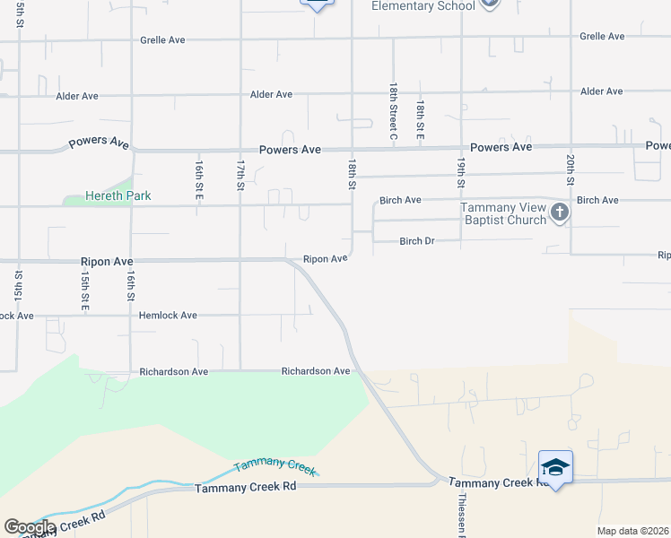 map of restaurants, bars, coffee shops, grocery stores, and more near 1734 Ripon Avenue in Lewiston