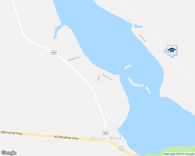 map of restaurants, bars, coffee shops, grocery stores, and more near 12 King Lane in Souris