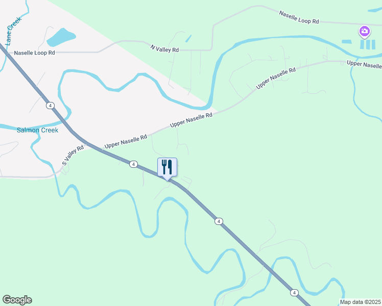 map of restaurants, bars, coffee shops, grocery stores, and more near 50 Upper Naselle Road in Naselle