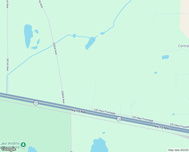 map of restaurants, bars, coffee shops, grocery stores, and more near 24732 US Highway Frontage in Staples