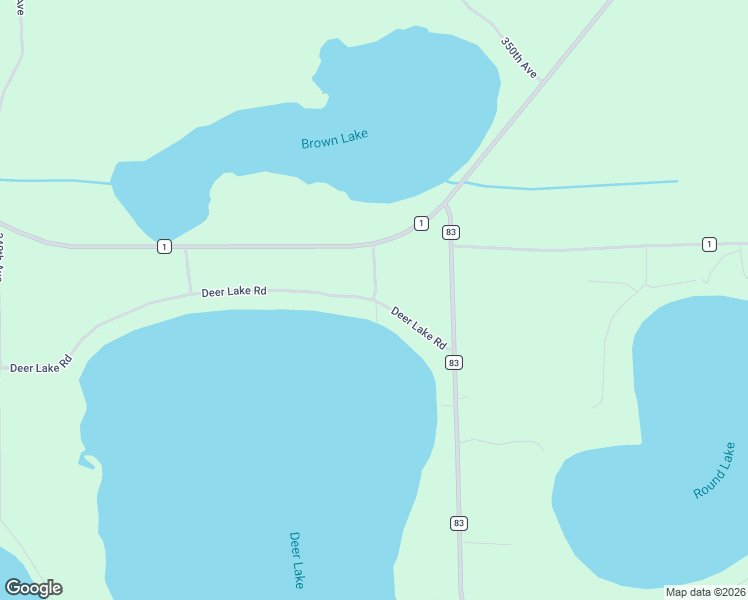 map of restaurants, bars, coffee shops, grocery stores, and more near 34442 Deer Lake Road in Battle Lake