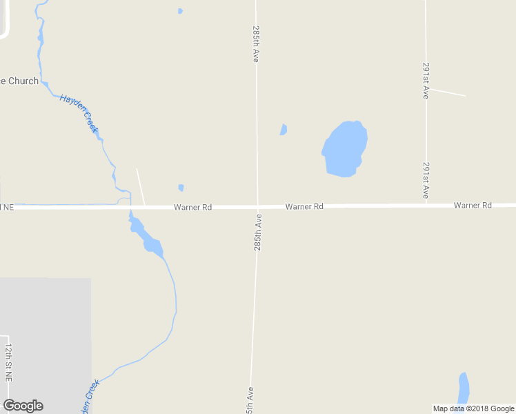 map of restaurants, bars, coffee shops, grocery stores, and more near Warner Road Northeast in Staples