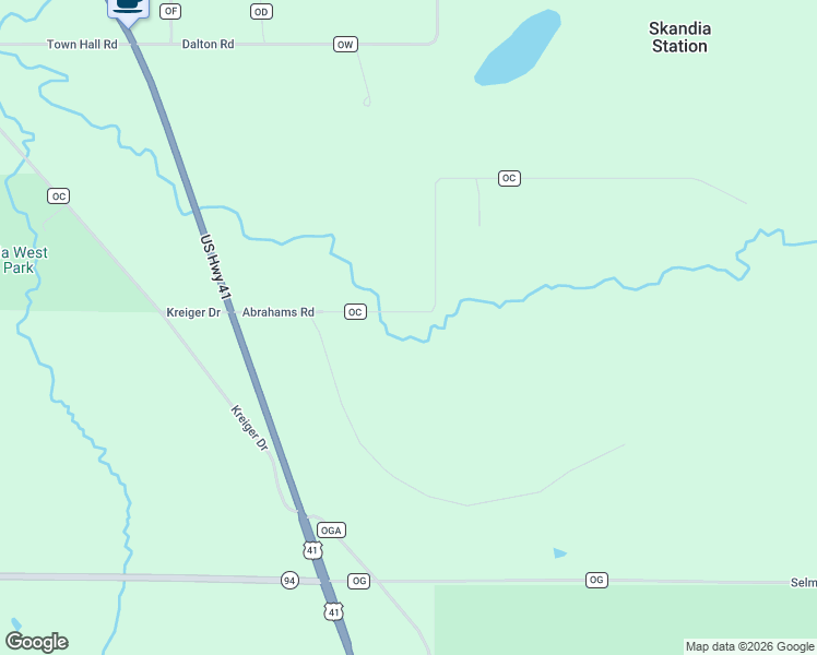 map of restaurants, bars, coffee shops, grocery stores, and more near 156 Abrahams Road in Skandia