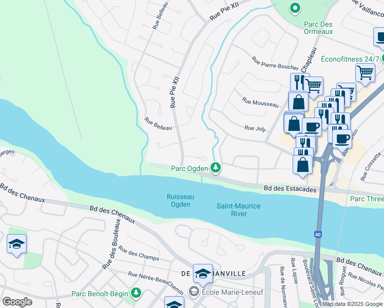 130 Place René Édouard Caron, TroisRivières QC Walk Score