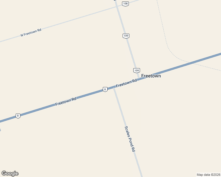 map of restaurants, bars, coffee shops, grocery stores, and more near 1334 Prince Edward Island 8 in Freetown