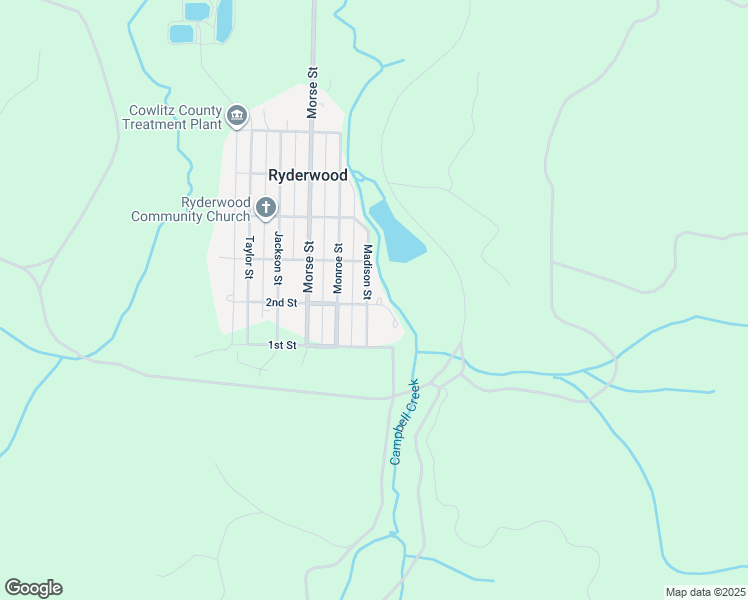 map of restaurants, bars, coffee shops, grocery stores, and more near 200 Madison Street in Ryderwood