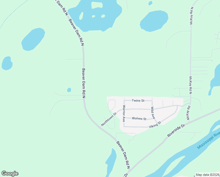 map of restaurants, bars, coffee shops, grocery stores, and more near 15284 Beaver Dam Road in Brainerd