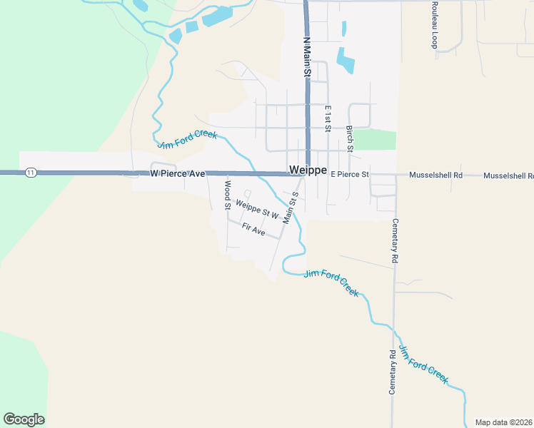 map of restaurants, bars, coffee shops, grocery stores, and more near 311 Lewis Street in Weippe