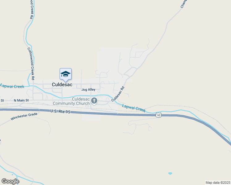 map of restaurants, bars, coffee shops, grocery stores, and more near 1007 Phinney Street in Culdesac