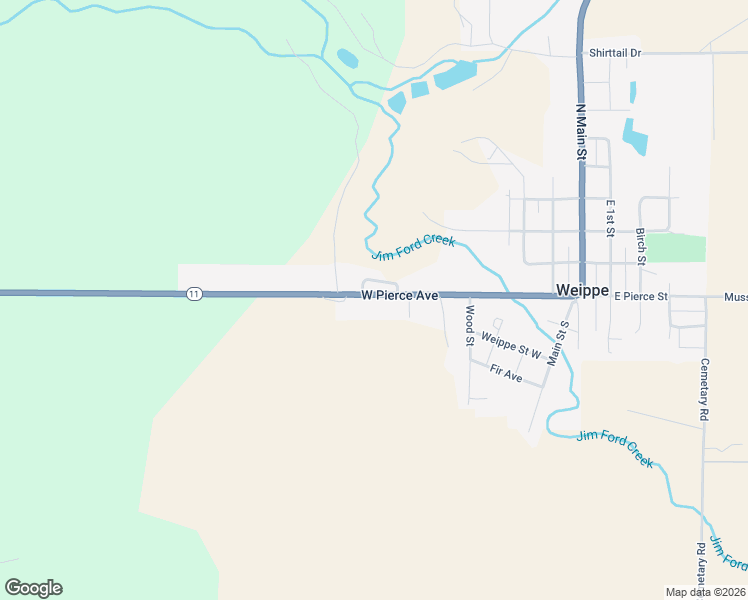 map of restaurants, bars, coffee shops, grocery stores, and more near 705 West Pierce Street in Weippe