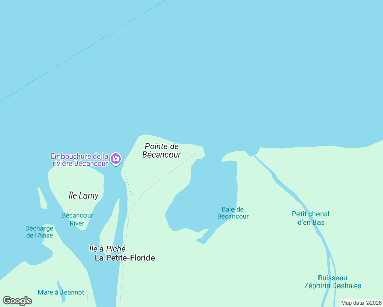map of restaurants, bars, coffee shops, grocery stores, and more near 80 Avenue Montesson in Bécancour